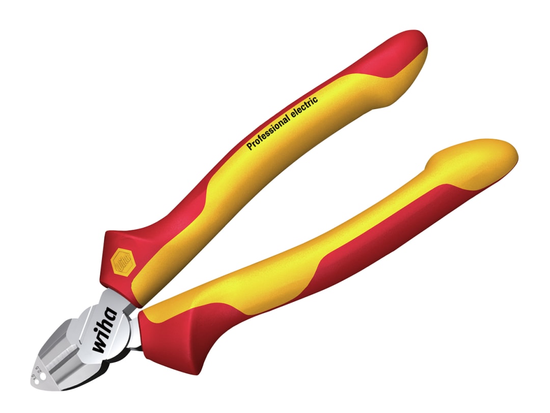 Wiha Professional electric Stripping Diagonal Cutters with DynamicJoint® 160mm 27431