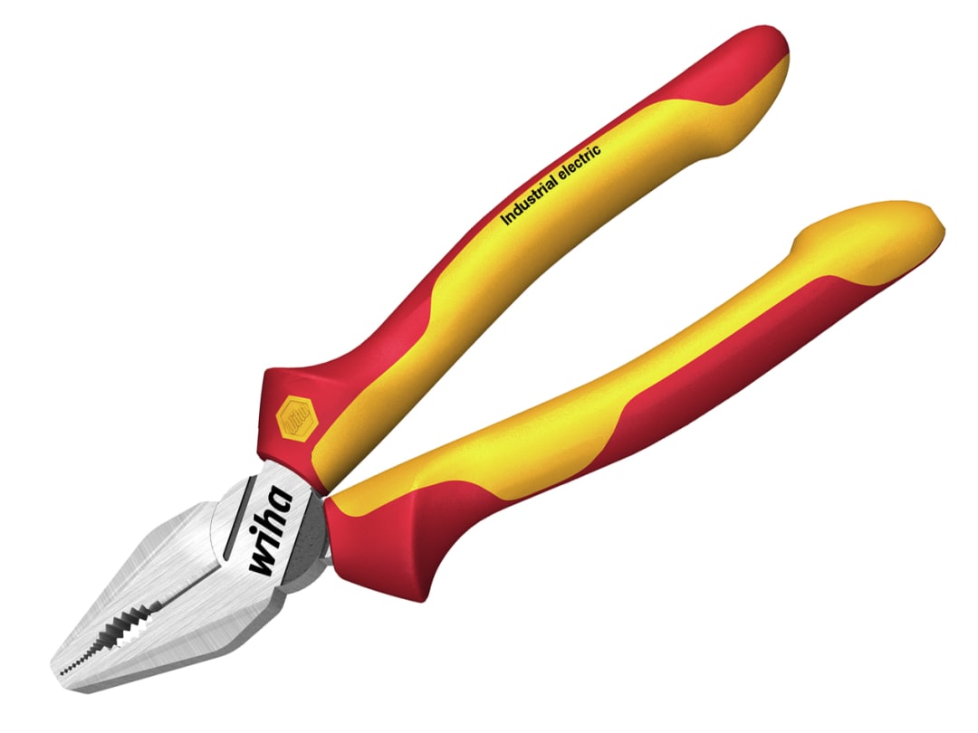 Wiha Industrial electric Combination Pliers with DynamicJoint® 180mm 38855