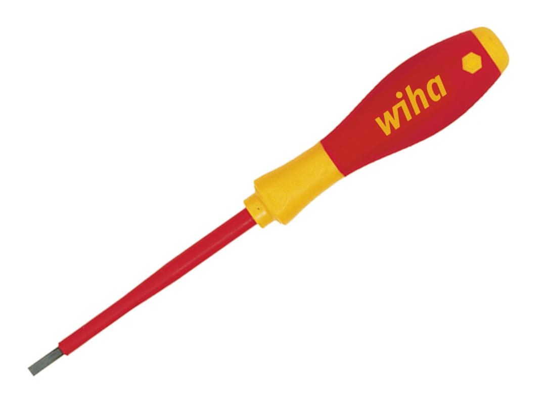 Wiha SoftFinish® electric slimFix Screwdriver Slotted 4.5 x 125mm 39561