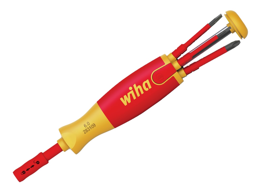Wiha electric LiftUp Bit Magazine TX Screwdriver Set, 6 Piece 41158