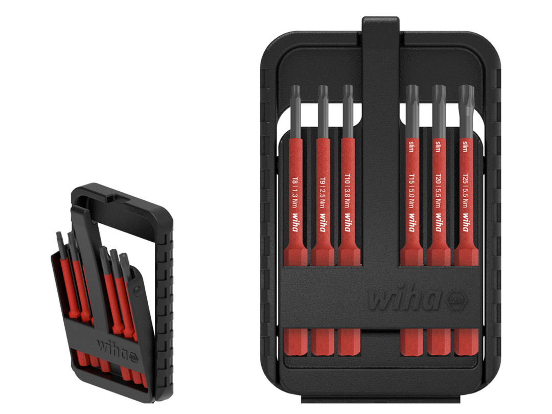 Wiha slimBit electric TORX® Bit Set, 7 Piece 43153
