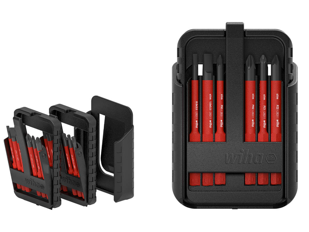 Wiha slimBit electric Bit Set, 15 Piece 43162