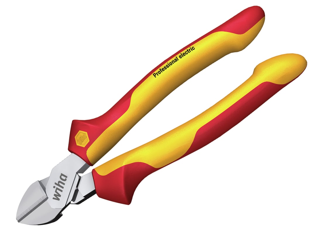 Wiha Professional electric Diagonal Cutters with DynamicJoint® 180mm 43463