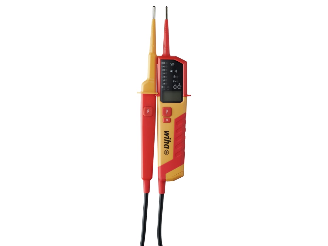 Wiha Voltage and Continuity Tester 0.5-1,000 V AC, CAT IV 45217
