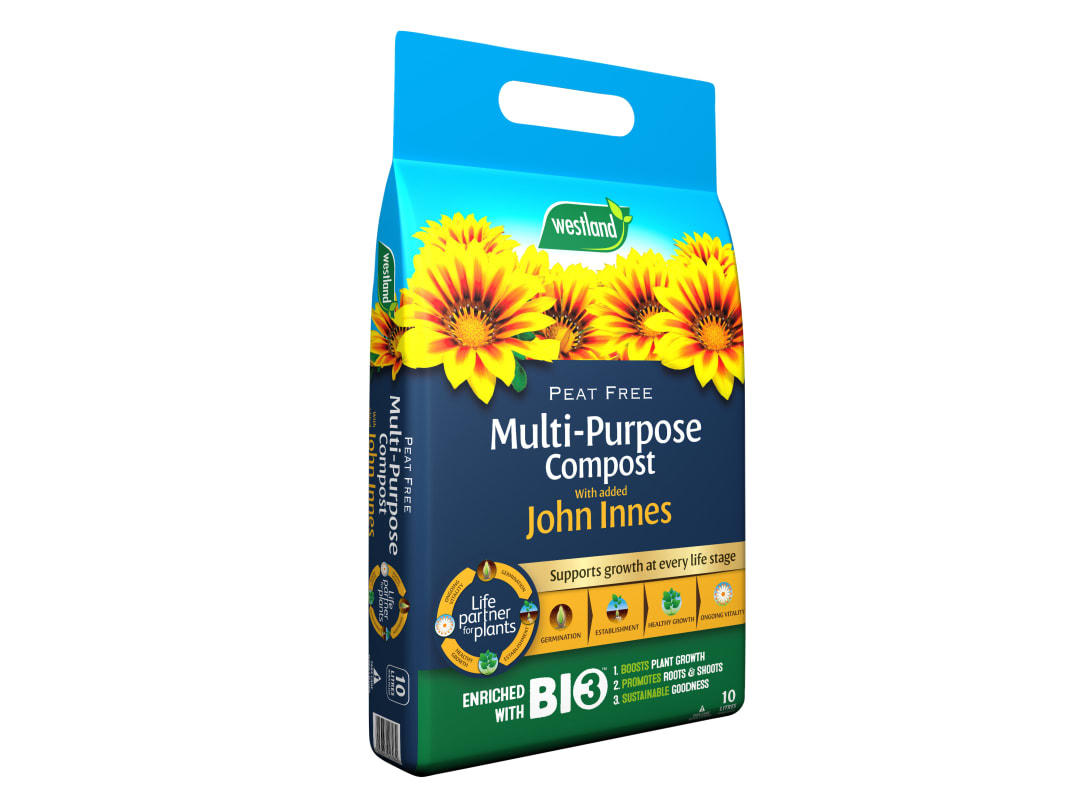 Westland Multi-Purpose Compost + John Innes Peat Free 10L 10100187