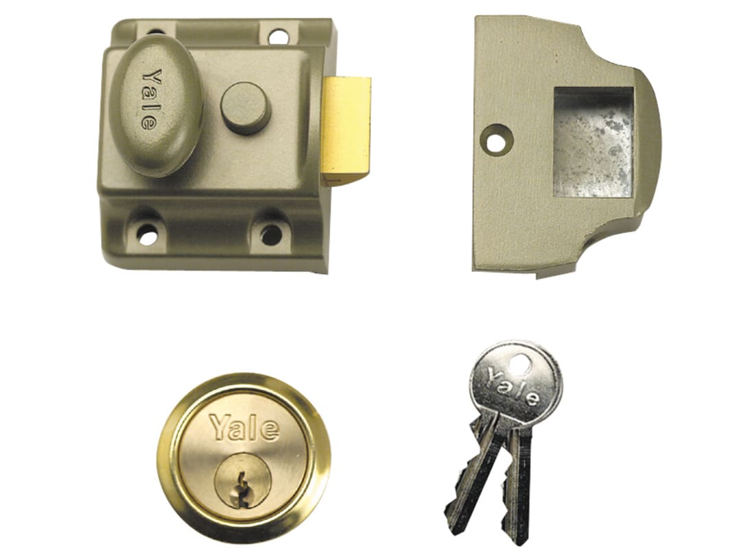 Yale Locks 723 Deadlatch 40mm Backset ENB Finish Box 6.30723E+11