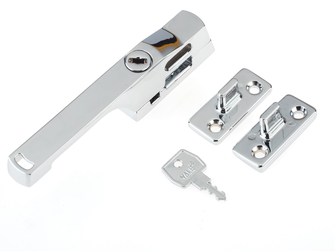 Yale Locks P115CH Lockable Window Handle Chrome Finish 7.10115E+11
