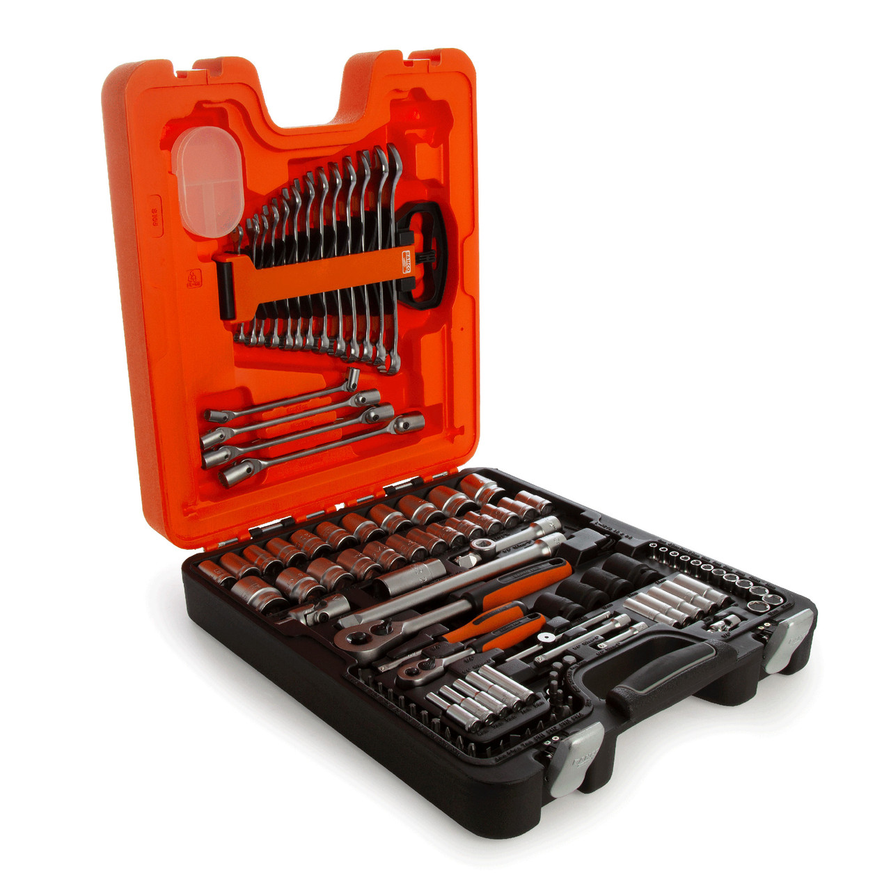 Bahco S106 1/4in &1/2in DriveSocket & Spanner Set, 106 Piece S106