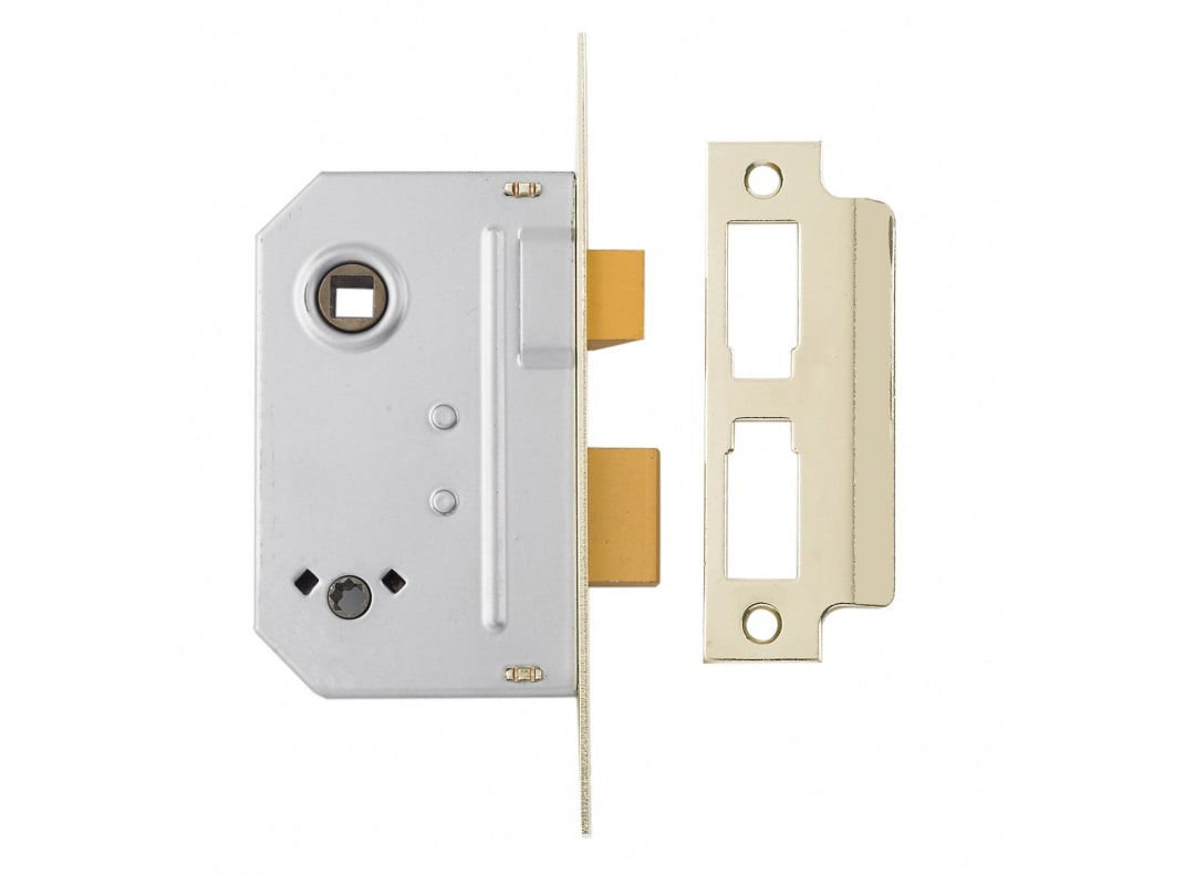 Yale Locks PM236 Bathroom 2 Lever Sashlock Polished Chrome 67mm 2.5in 6.50236E+11