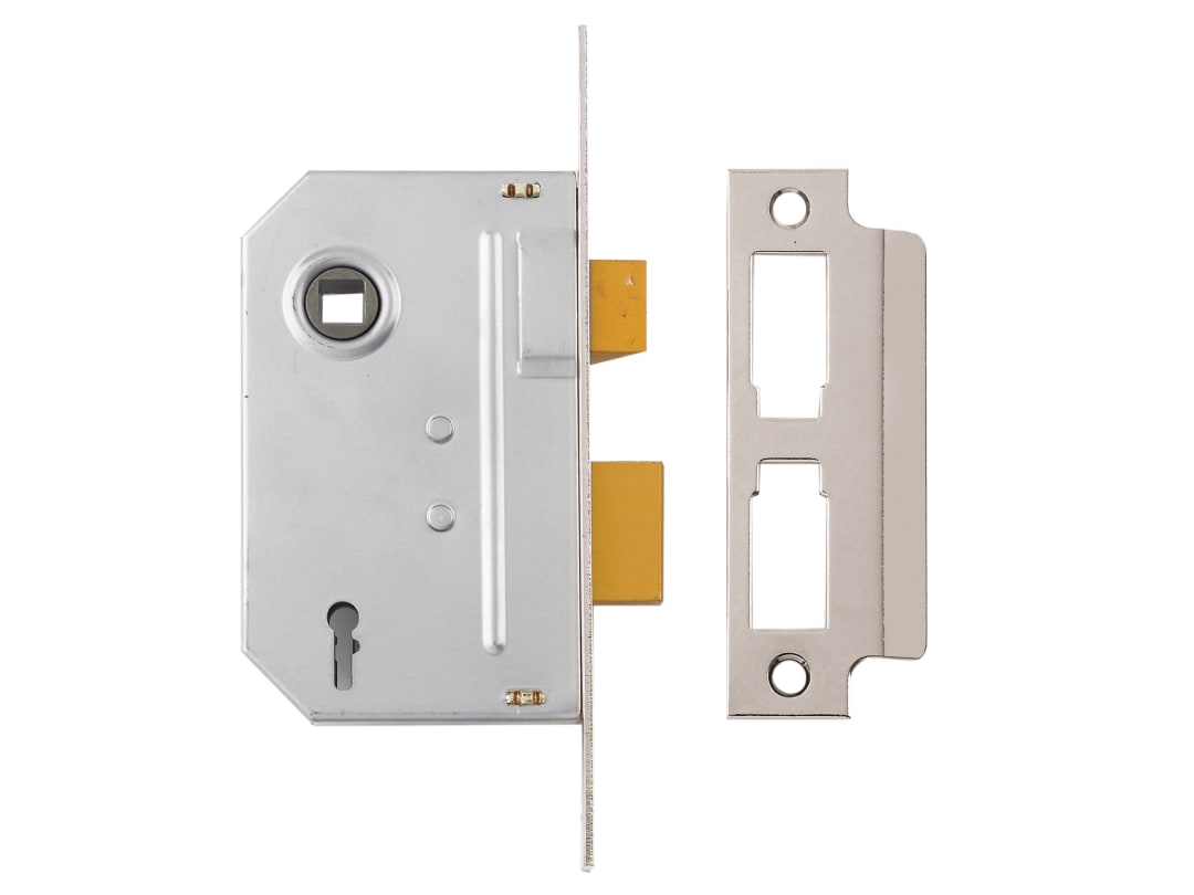 Yale Locks PM320 3 Lever Mortice Sashlock Polished Chrome 65mm 2.5in 6.5032E+11
