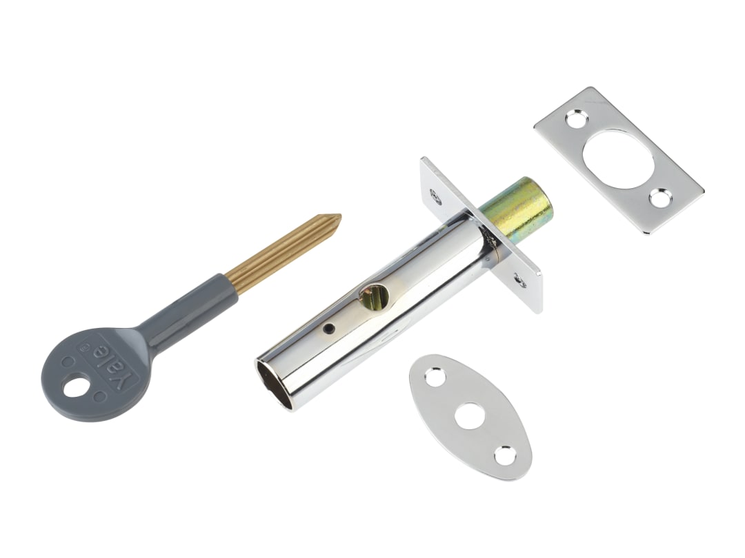Yale Locks PM444 Door Security Bolt Polished Chrome Finish Visi of 1 7.20444E+11