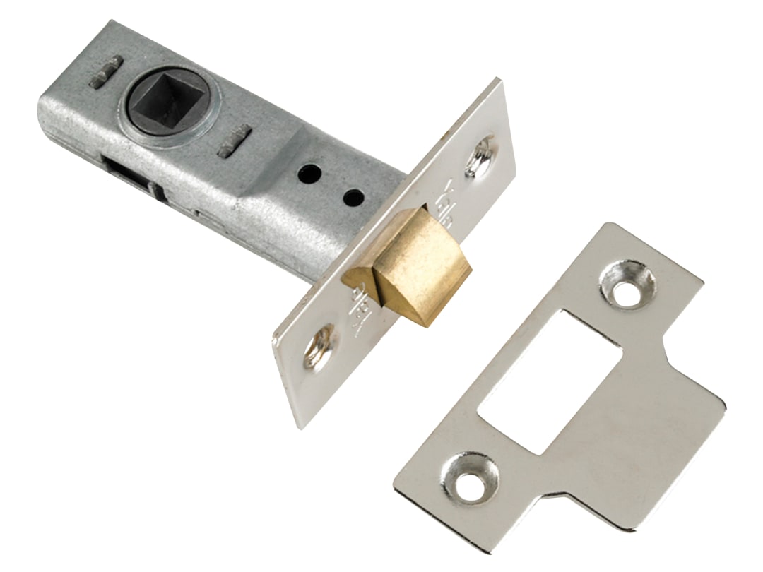 Yale Locks M888 Tubular Mortice Latch 64mm 2.5in Chrome Visi Pack of 1 2.50888E+11