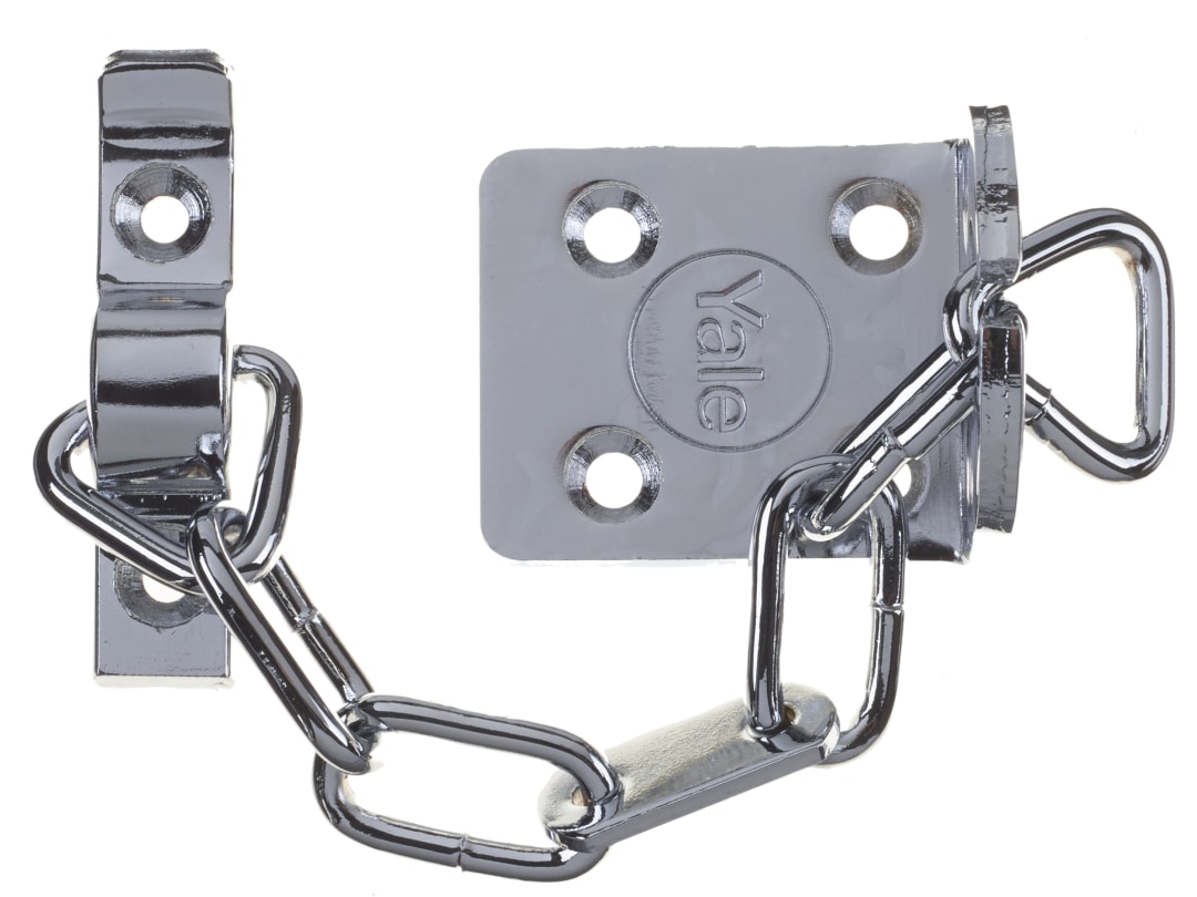Yale Locks WS6 Security Door Chain - Chrome Finish V-WS6-CH