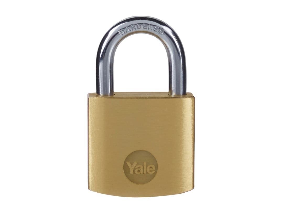 Yale Locks Brass Padlock 30mm Y110B/30/115/1