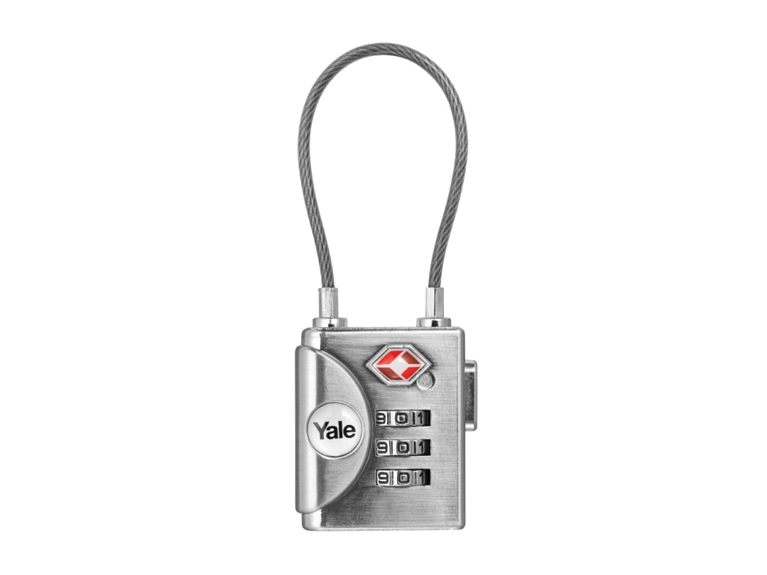 Yale Locks TSA Soft Shackle Padlock 32mm YTP3/32/350/1