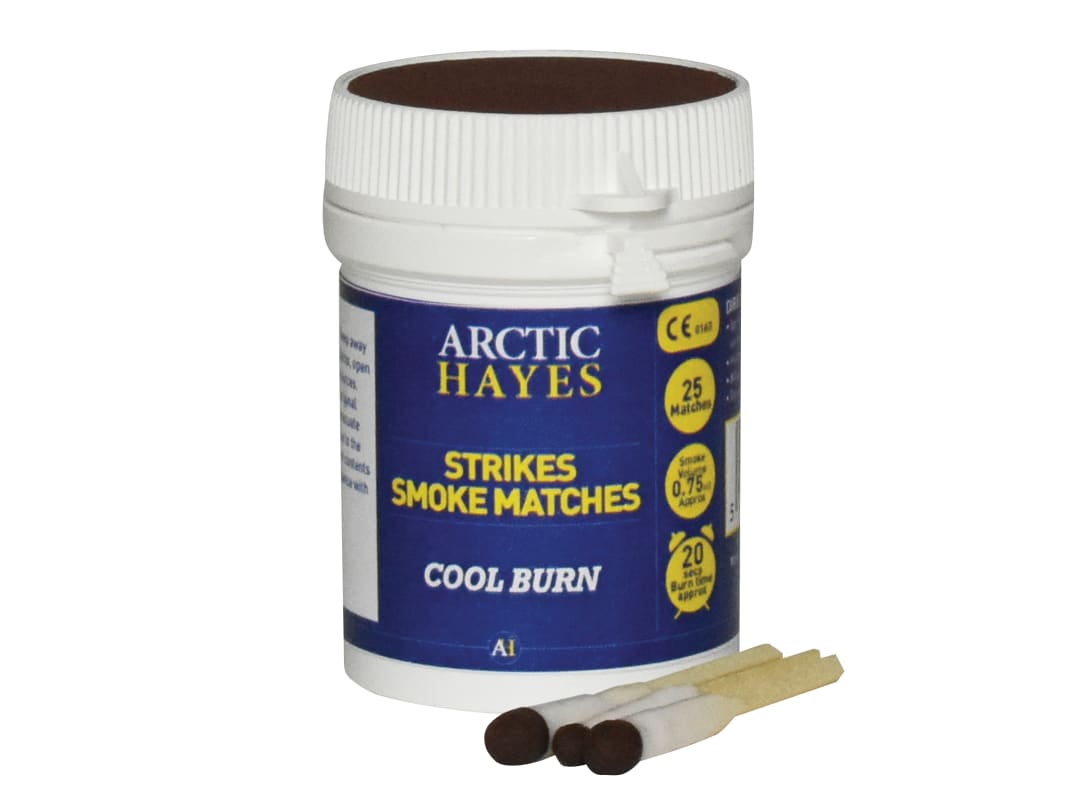 Arctic Hayes 'Strikes' Smoke Matches (Tub 25) 333000