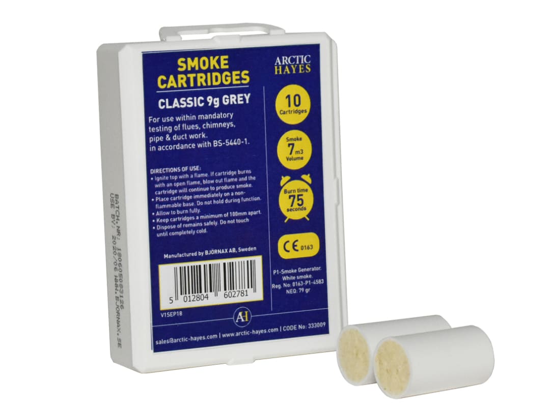 Arctic Hayes Smoke Cartridges Classic 9g White (Pack 10) 333009