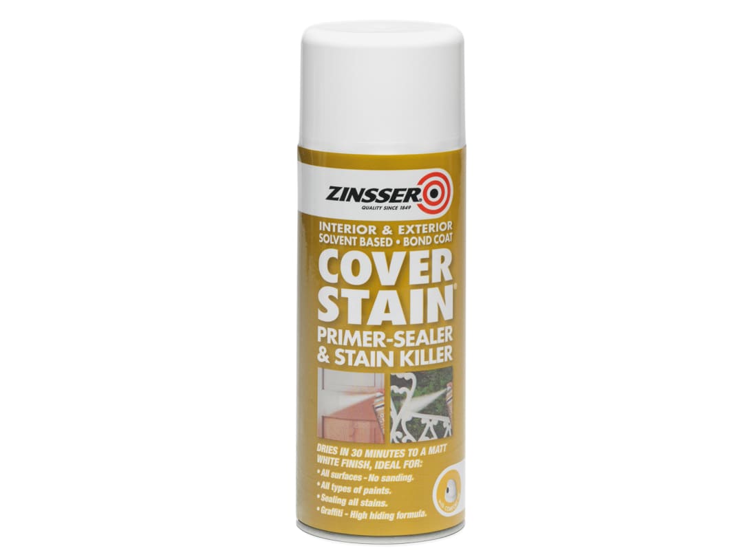 Zinsser Cover Stain Primer & Sealer Aerosol 390ml ZN7140001E8