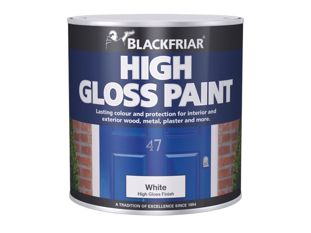 Blackfriar Gloss Paint Brilliant White 250ml BF0900001F1
