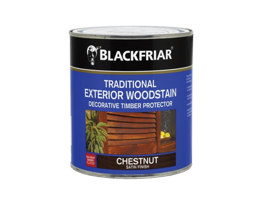 Blackfriar Traditional Exterior Woodstain Brown Mahogany 250ml BF0010006F1