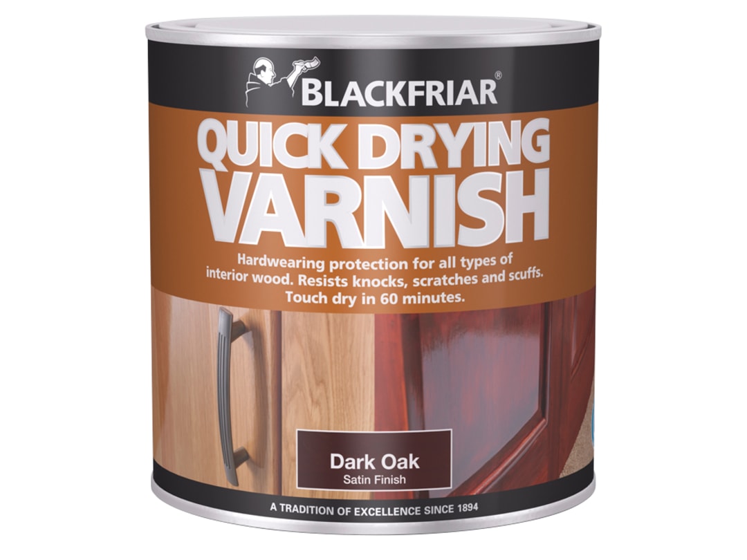 Blackfriar Duratough Quick Dry Coloured Varnish Dark Oak 250ml BF0030002F1