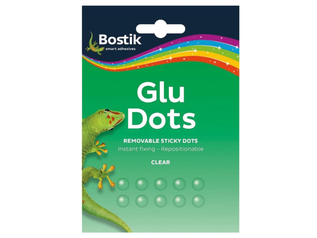 Bostik Blu-Tack Glu Dots Removable 64's 805828 30800951