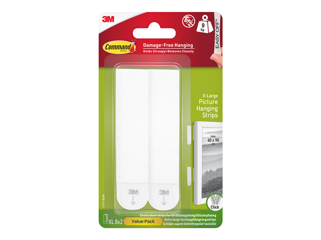 Command™ Command Picture Hanging Strips XL Value 4402-8 4402-8