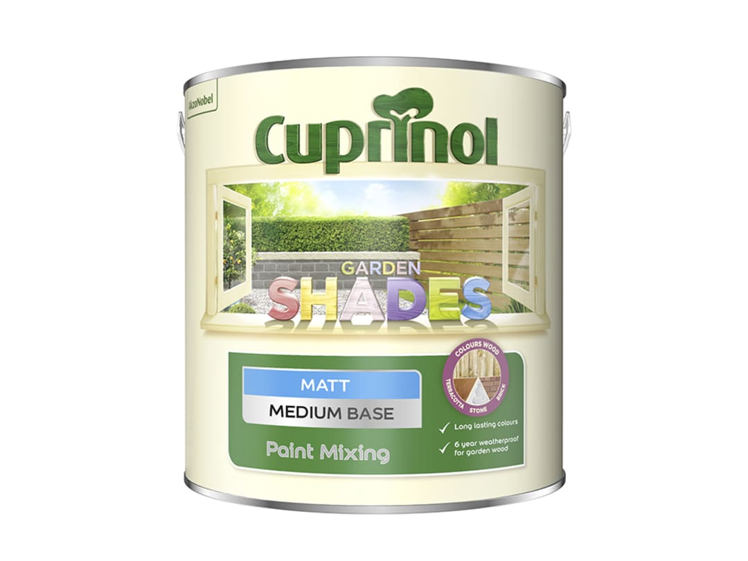 Cuprinol Garden Shades Medium Base 2.5L 5135122