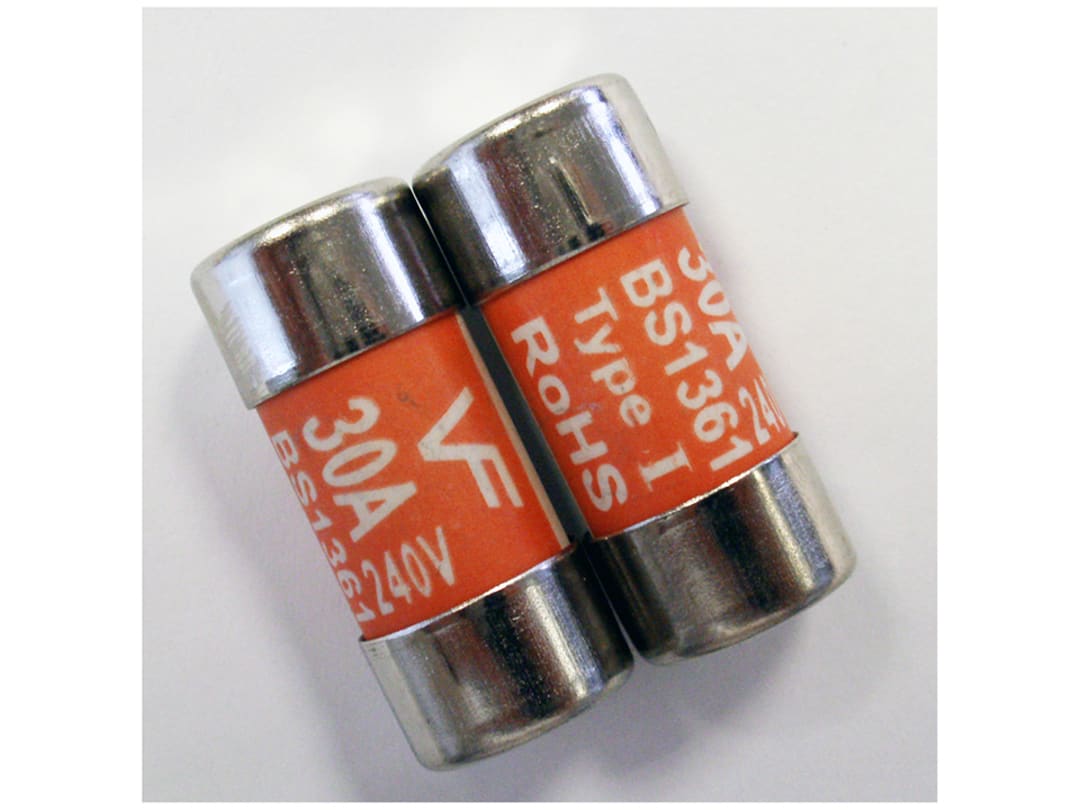Dencon BS1361 Fuses 30 Amp x 2 CF30/2NB CF30/2NB