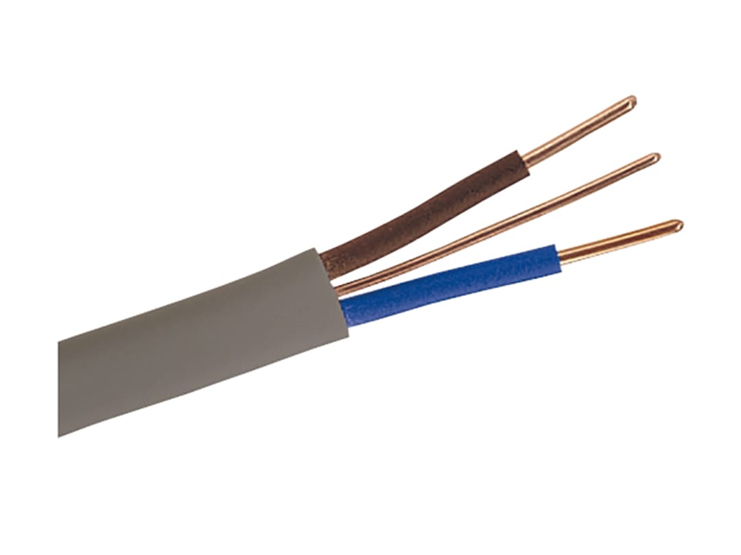 Dencon 6242Y 2.5mm2 Twin & Earth Cable Grey 50m FL32D FL32D