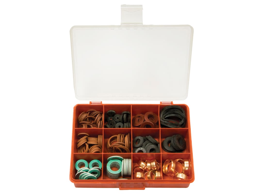 Arctic Hayes Plumber's Essential Washer Kit, 210 Piece FRWKIT