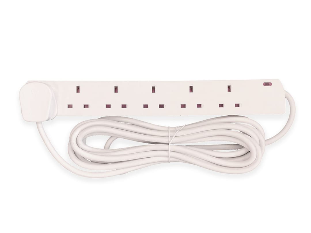 Dencon Extension Lead 6 Gang 13 Amp 5m 9468ASBG 9468ASBG