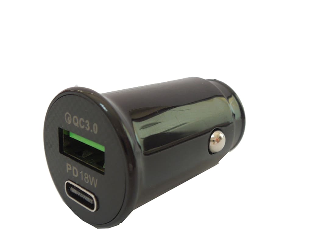 Dencon USB Dual Port Charger + LED 12/24V 7095 7095