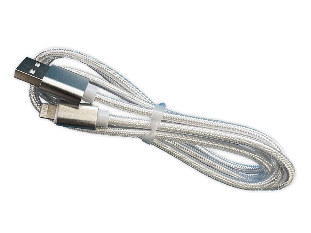 Dencon USB-A To Lightning Plug Braid 1m 7097 7097