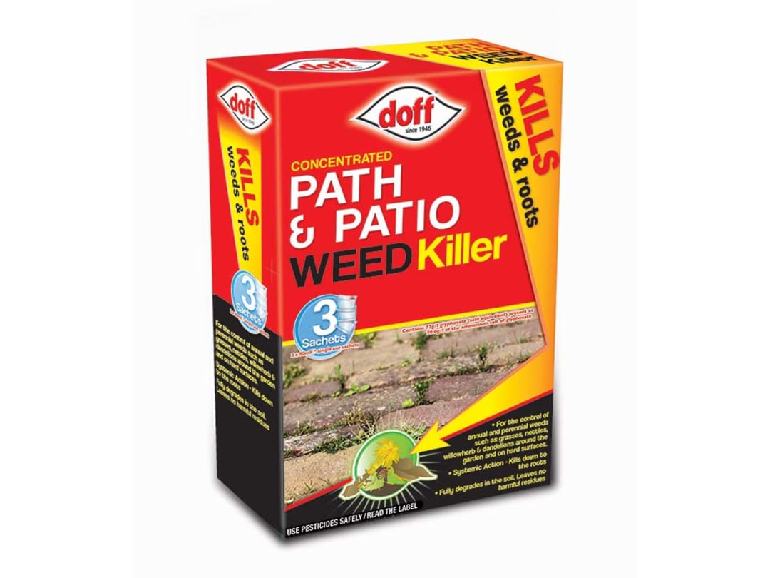 DOFF Path & Patio Weedkiller Concentrated Sachet x 3 F-FT-003-DOF