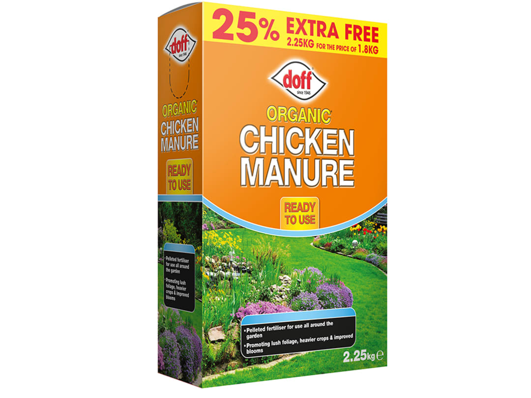 DOFF Organic Chicken Manure 1.8kg + 25% Free F-MP-B25-DOF-01