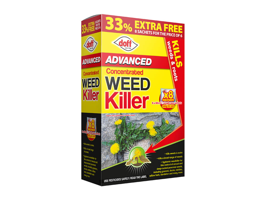 DOFF Advanced Weedkiller Concentrated x 6 +2 FOC F-FW-008-DEX-BDU