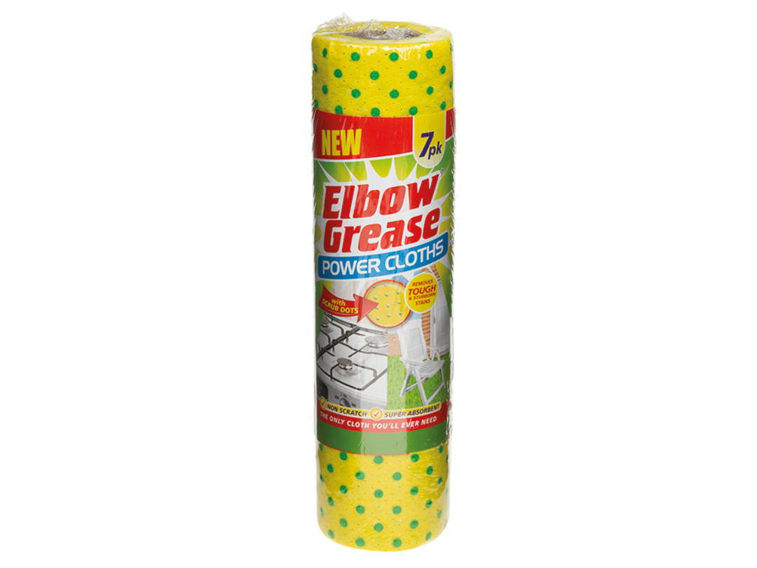 Elbow Elbow Grease Power Cloths x 7 EG21 EG21