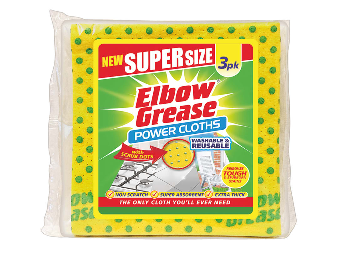 Elbow Elbow Grease Supersize Cloth x 3 EG32 EG32