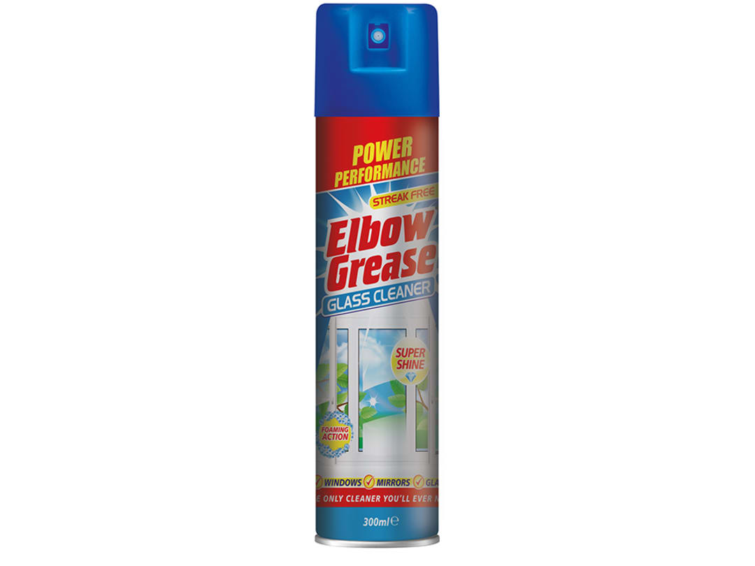Elbow Glass Cleaner Aerosol 300ml EG274 EG274