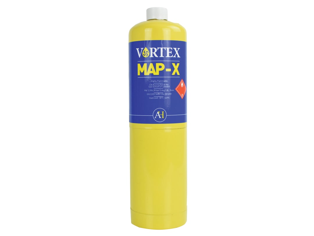 Arctic Hayes Vortex Map-X Brazing Gas Cylinder 400g VG1