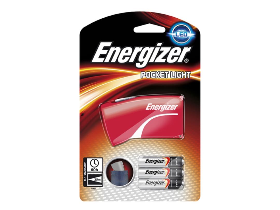 Energizer® Energizer Pocket LED Torch EZPOCLED S4786