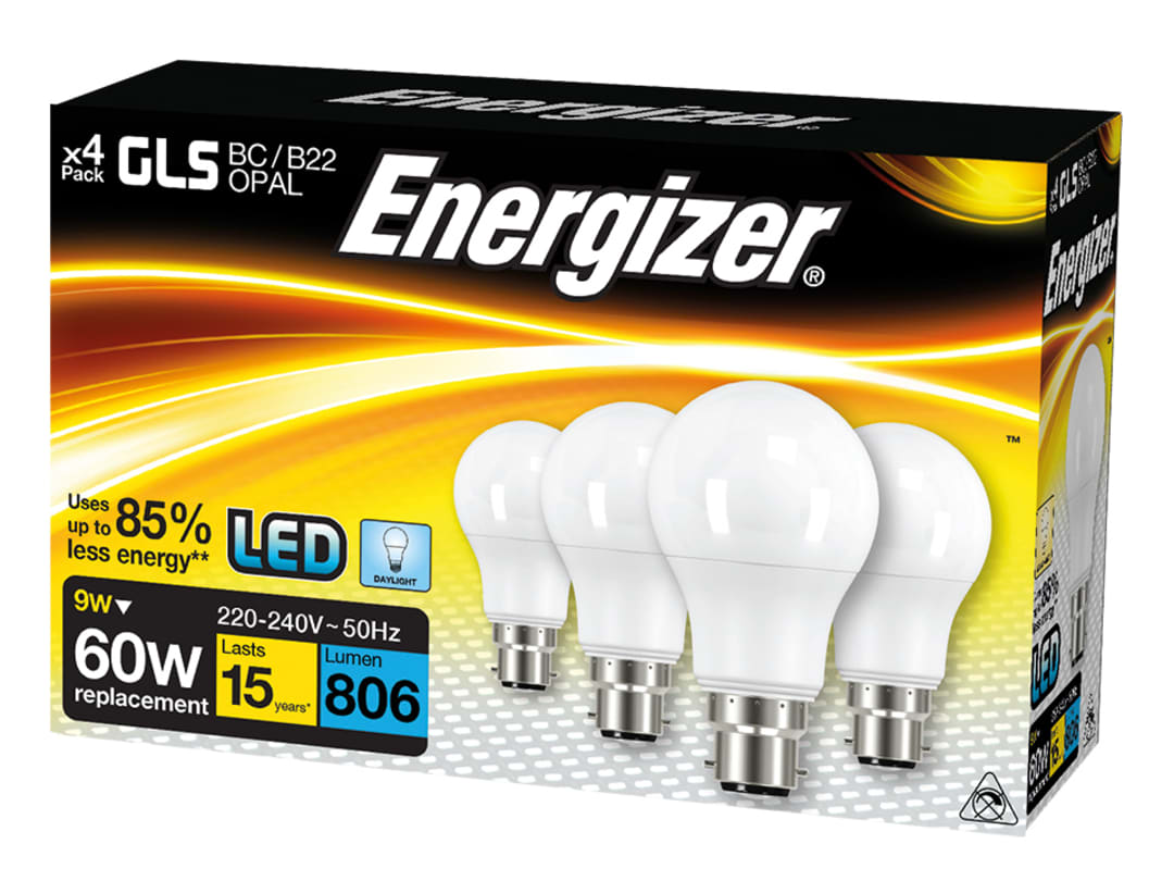 Energizer® Energizer LED Golf 806 Lumens Daylight B22 x 4 S14062 S14062