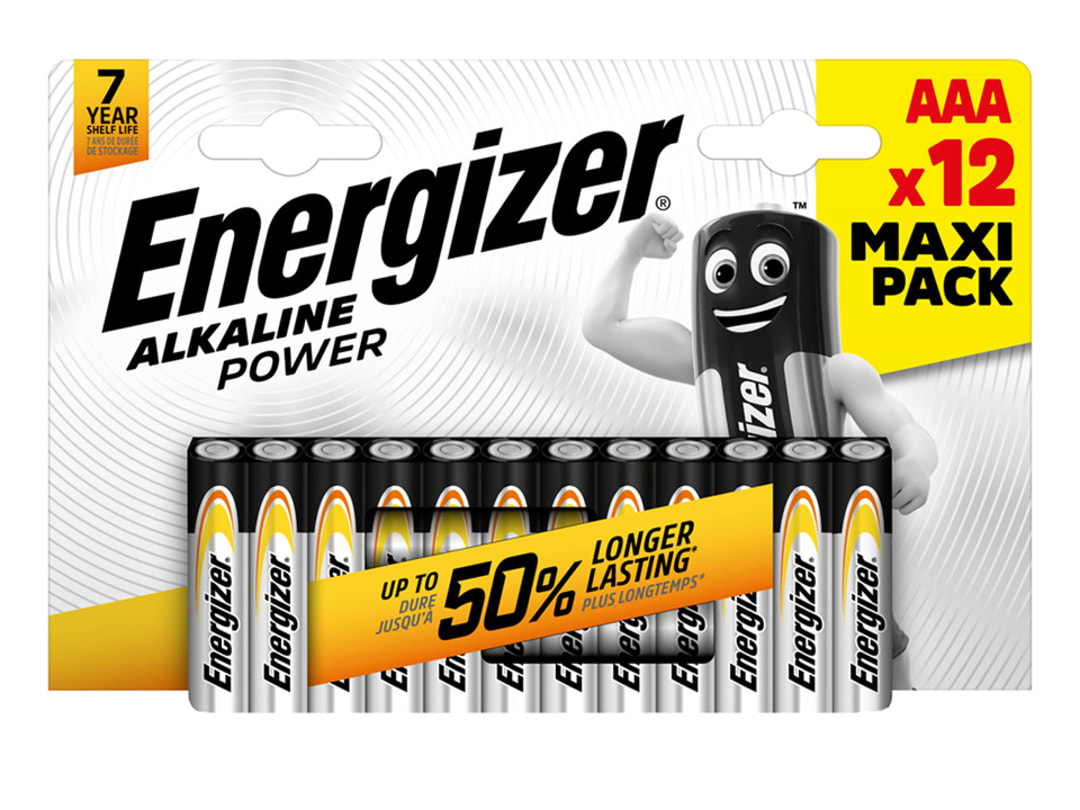 Energizer® Alkaline Power AAA x 12 S16768 S16768