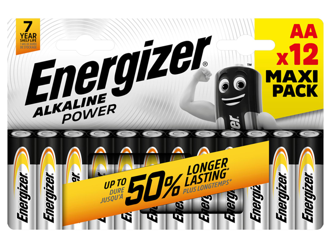 Energizer® Alkaline Power AA x 12 S9339 S9339
