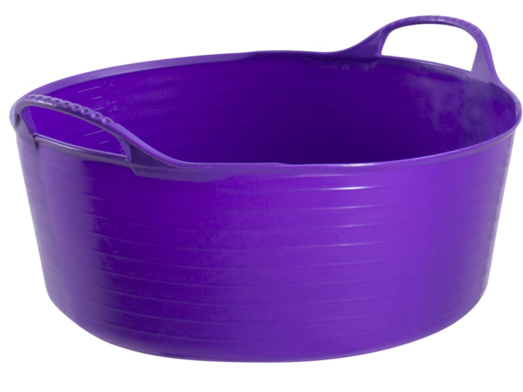 Red Gorilla Tub Trug Shallow Purple 15L SP15P SP15P