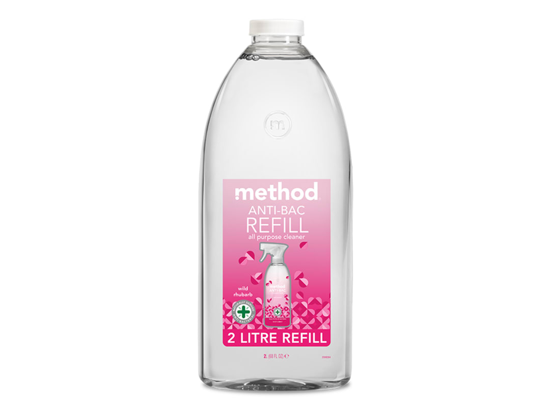 method Anti-Bacterial Cleaner Rhubarb Refill 2L 4005052 4005052