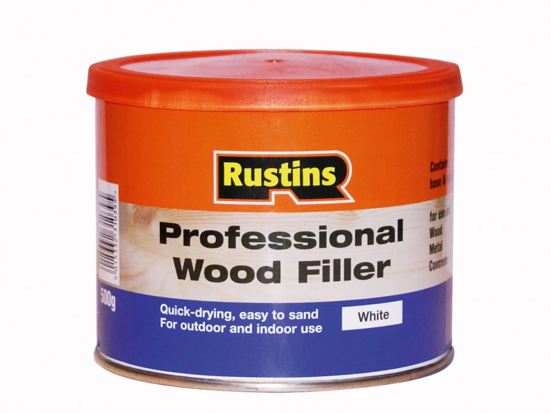 Rustins Professional Wood Filler Natural 500g WOPN500