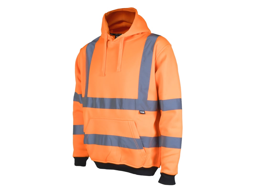 Scan Hi-Vis Hoodie Orange - L SCAHVHDYLO