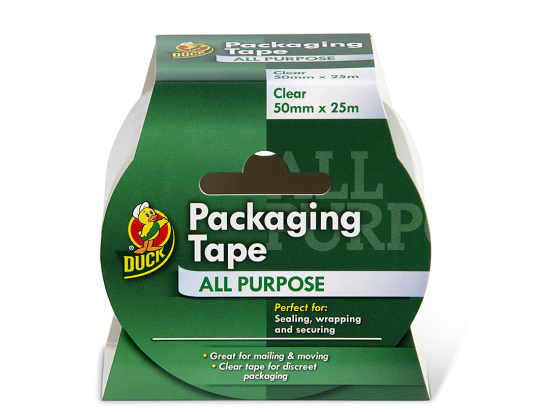 Shurtape All Purpose Packaging Tape 50mm x 25m Clear 224499 224499